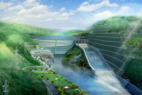 黄冈老挝南塔河1号水电站项目